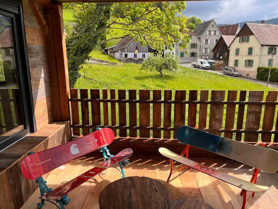 Apartamento Le Grenier A Foin Breitenbach-Haut-Rhin Exterior foto